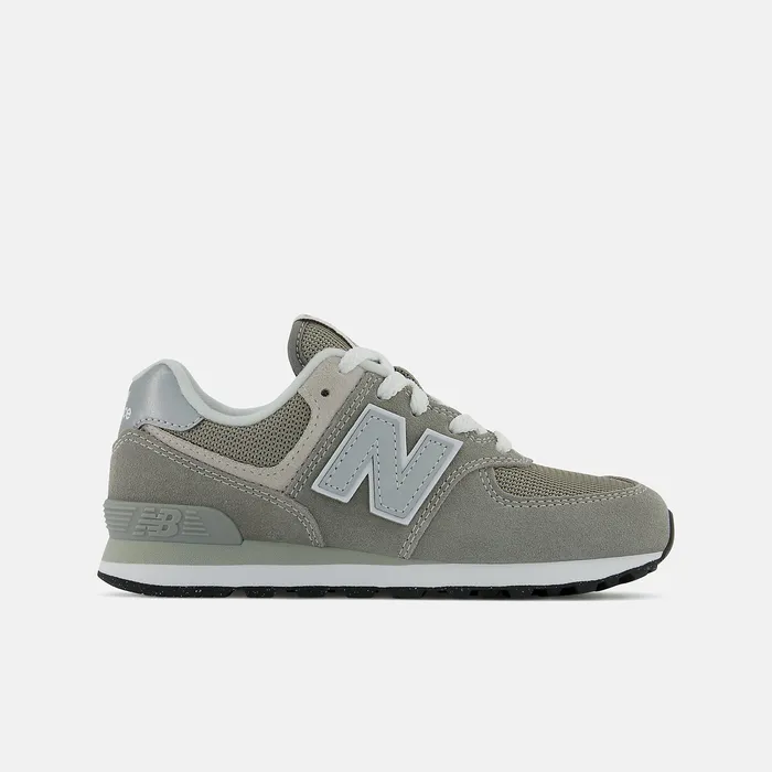 Size 105 8211 3 New Balance Kids 574 Core Grey with White
