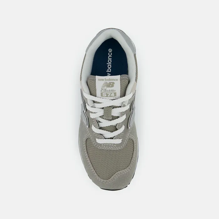 Size 105 8211 3 New Balance Kids 574 Core Grey with White Size 105 8211 3 New Balance Kids 574 Core Grey with White