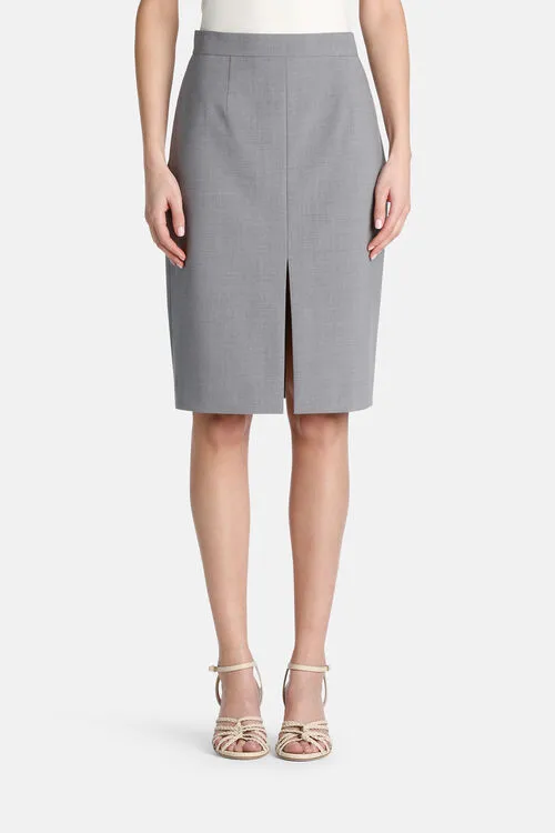 Skirts and shorts Tecnica Tecnica Grey Melange 8211 Luisa Spagnoli Women