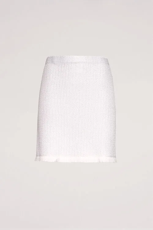 Skirts and shorts Women Luisa Spagnoli Carapace Carapace White Skirts and shorts Women Luisa Spagnoli Carapace Carapace White