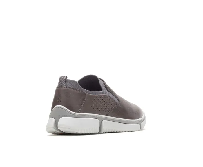 SlipOns Hush Puppies Men Bennet Plain Toe SlipOn Dark Grey Leather SlipOns Hush Puppies Men Bennet Plain Toe SlipOn Dark Grey Leather