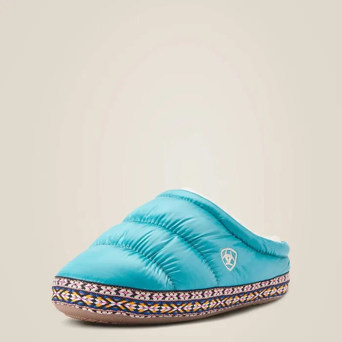 Slippers Kids Ariat Crius Clog Slipper Turquoise