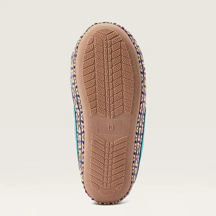 Slippers Kids Ariat Crius Clog Slipper Turquoise