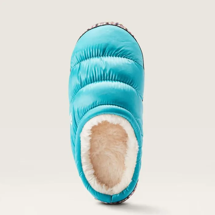 Slippers Kids Ariat Crius Clog Slipper Turquoise