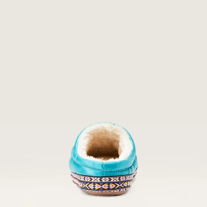 Slippers Kids Ariat Crius Clog Slipper Turquoise