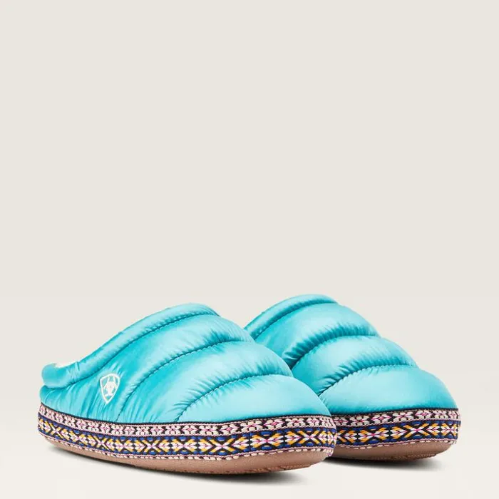 Slippers Kids Ariat Crius Clog Slipper Turquoise