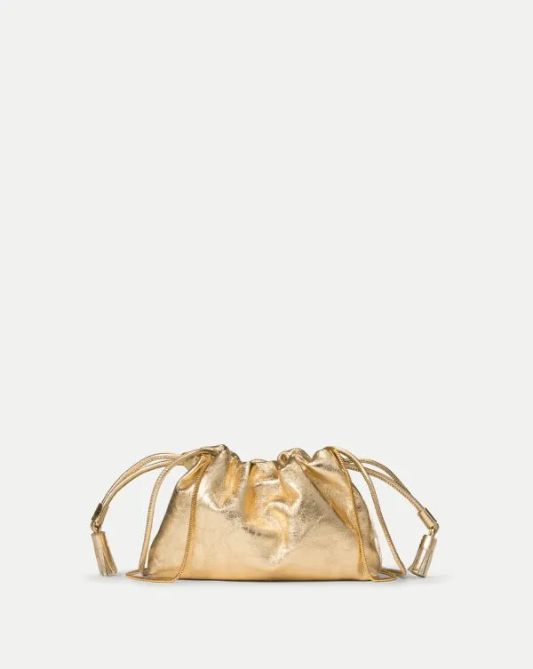 Small Veronica Beard Stash Bag Antique Gold Women Veronica Beard Handbags