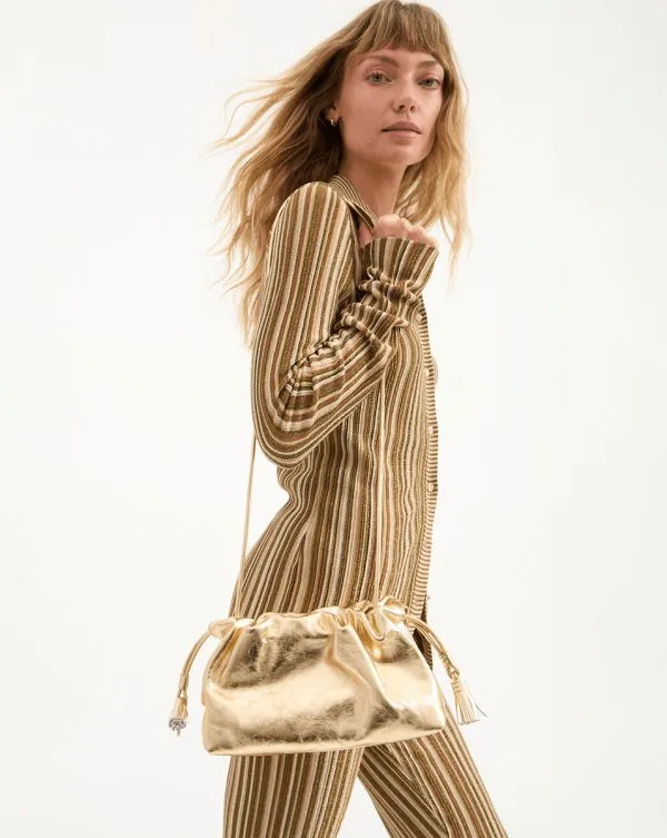 Small Veronica Beard Stash Bag Antique Gold Women Veronica Beard Handbags Small Veronica Beard Stash Bag Antique Gold Women Veronica Beard Handbags