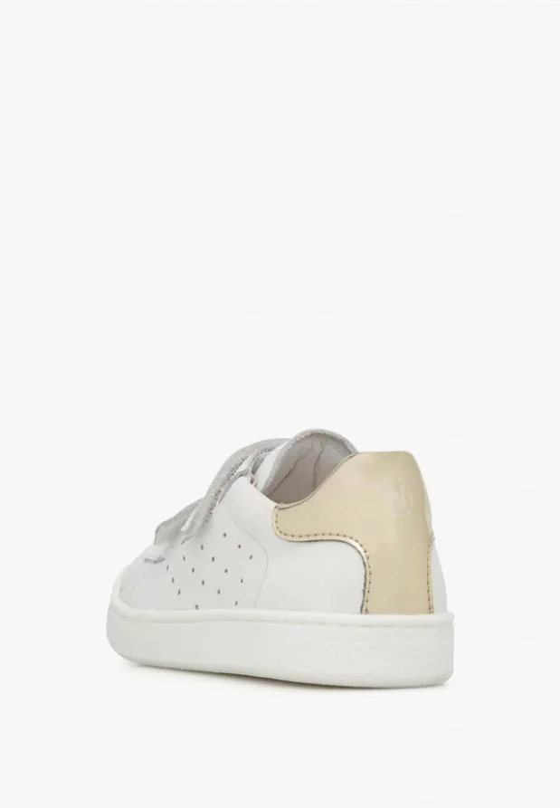 Sneakers Kids Naturino NATURINO HASSELT 2 VL Whiteplatinum Sneakers Kids Naturino NATURINO HASSELT 2 VL Whiteplatinum
