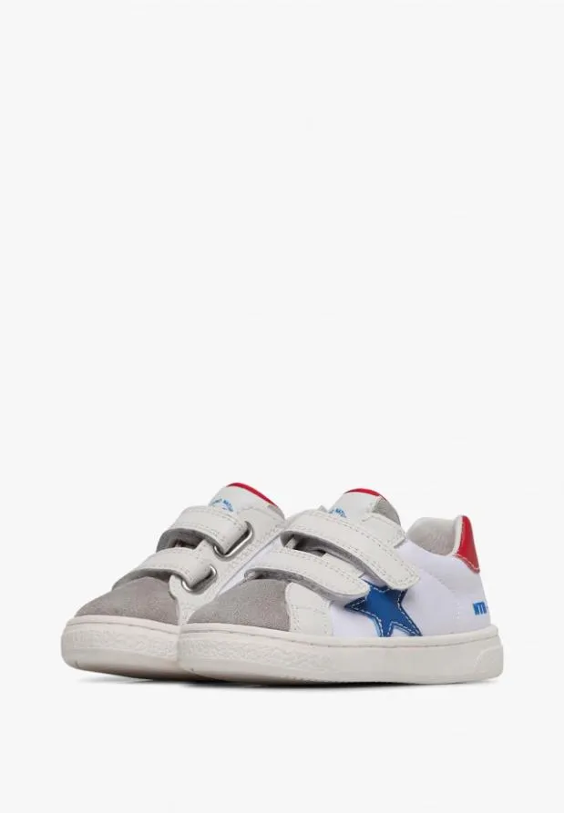 Sneakers Kids Naturino NATURINO PINN VL Leather And Suede Sneakers Whitegrey Sneakers Kids Naturino NATURINO PINN VL Leather And Suede Sneakers Whitegrey