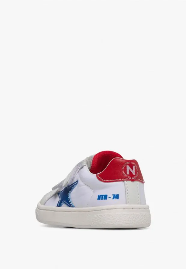 Sneakers Kids Naturino NATURINO PINN VL Leather And Suede Sneakers Whitegrey Sneakers Kids Naturino NATURINO PINN VL Leather And Suede Sneakers Whitegrey