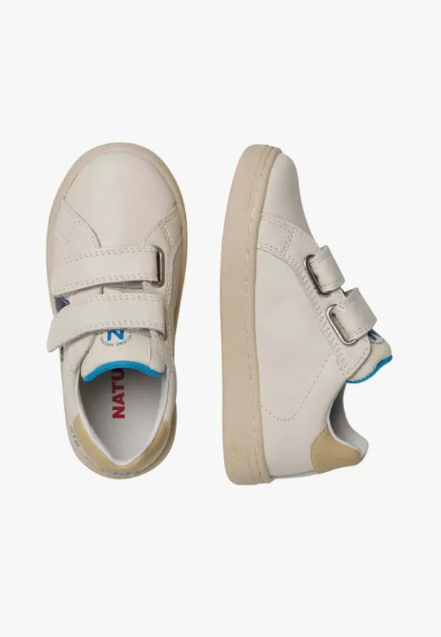 Sneakers Kids Naturino NATURINO PINN VL Whitebeige Sneakers Kids Naturino NATURINO PINN VL Whitebeige