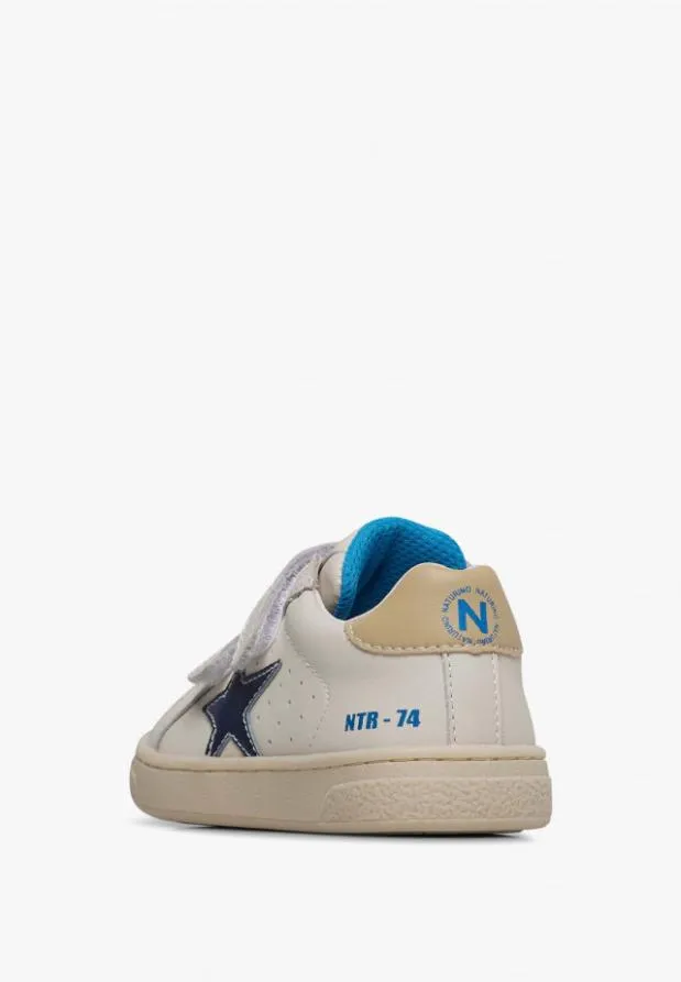 Sneakers Kids Naturino NATURINO PINN VL Whitebeige Sneakers Kids Naturino NATURINO PINN VL Whitebeige