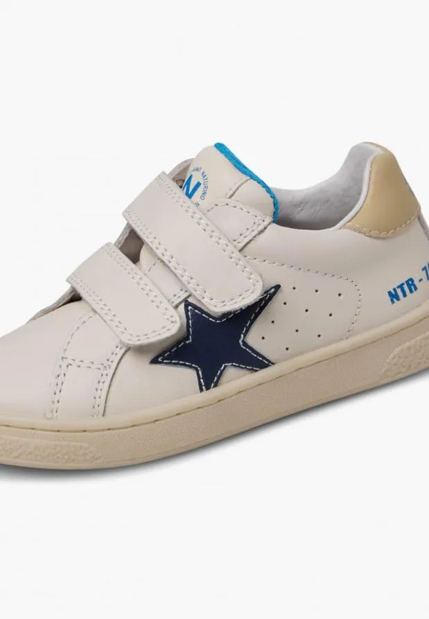 Sneakers Kids Naturino NATURINO PINN VL Whitebeige Sneakers Kids Naturino NATURINO PINN VL Whitebeige