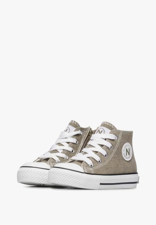 Sneakers Kids Naturino NATURINO YLFAS Army Green Sneakers Kids Naturino NATURINO YLFAS Army Green