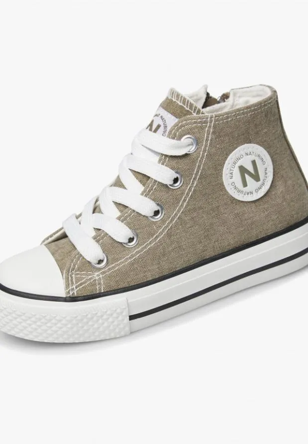 Sneakers Kids Naturino NATURINO YLFAS Army Green Sneakers Kids Naturino NATURINO YLFAS Army Green