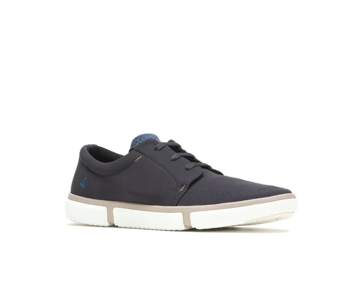 Sneakers Men Briggs Plain Toe Oxford Navy Textile Hush Puppies
