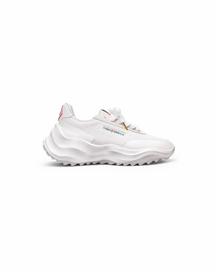Sneakers Men Casablanca Paris Atlantis White Sneaker