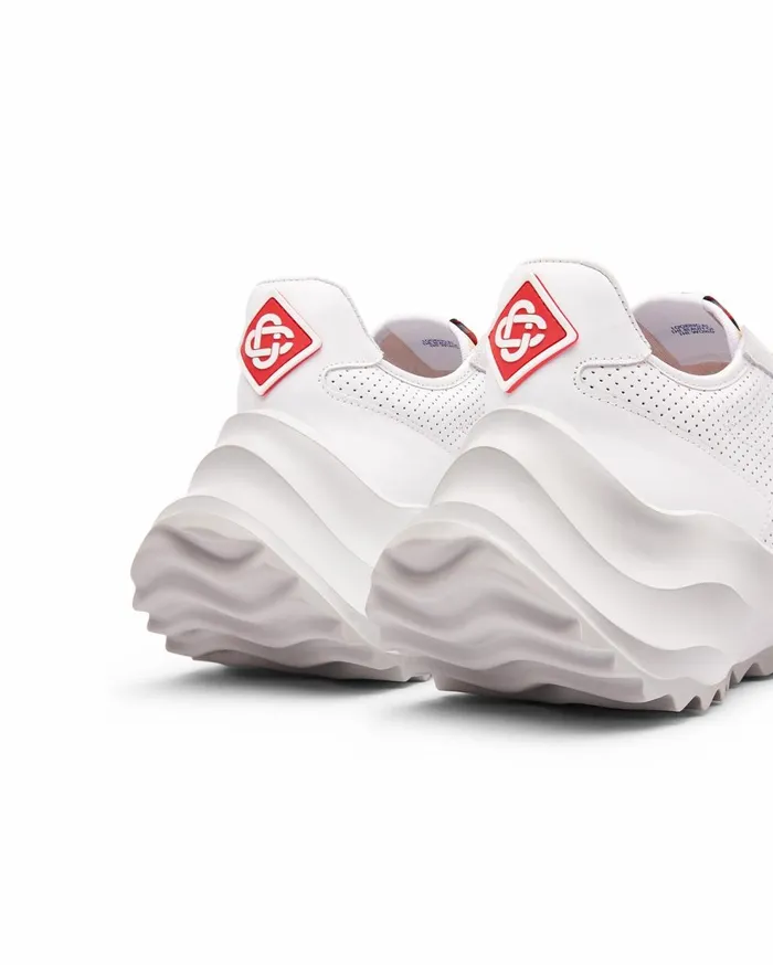 Sneakers Men Casablanca Paris Atlantis White Sneaker