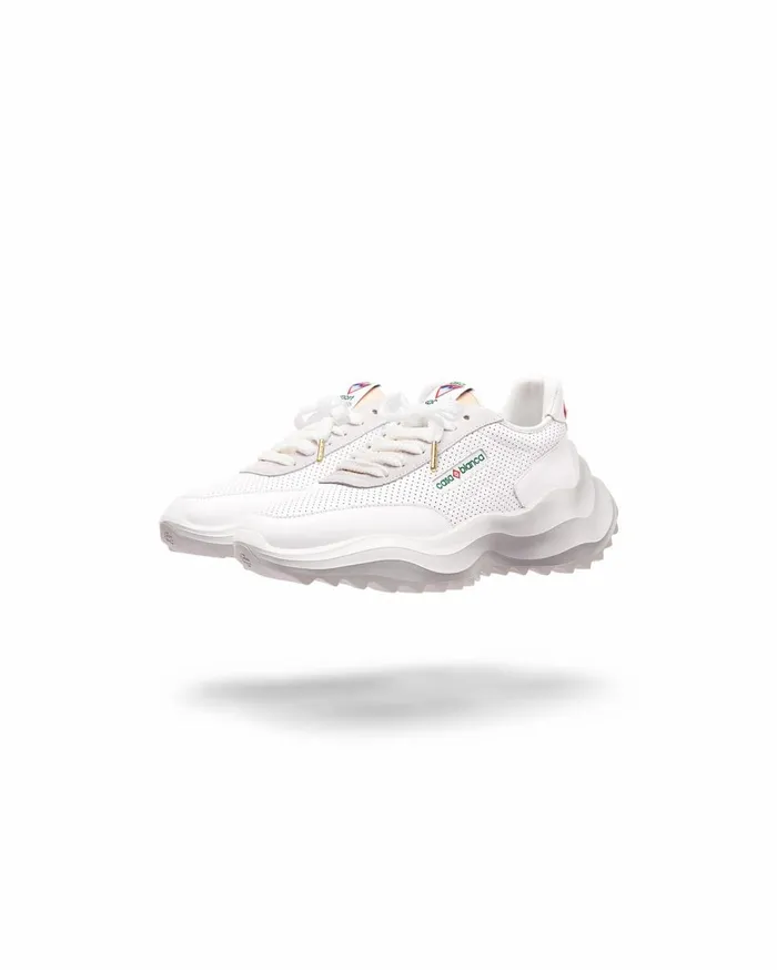 Sneakers Men Casablanca Paris Atlantis White Sneaker