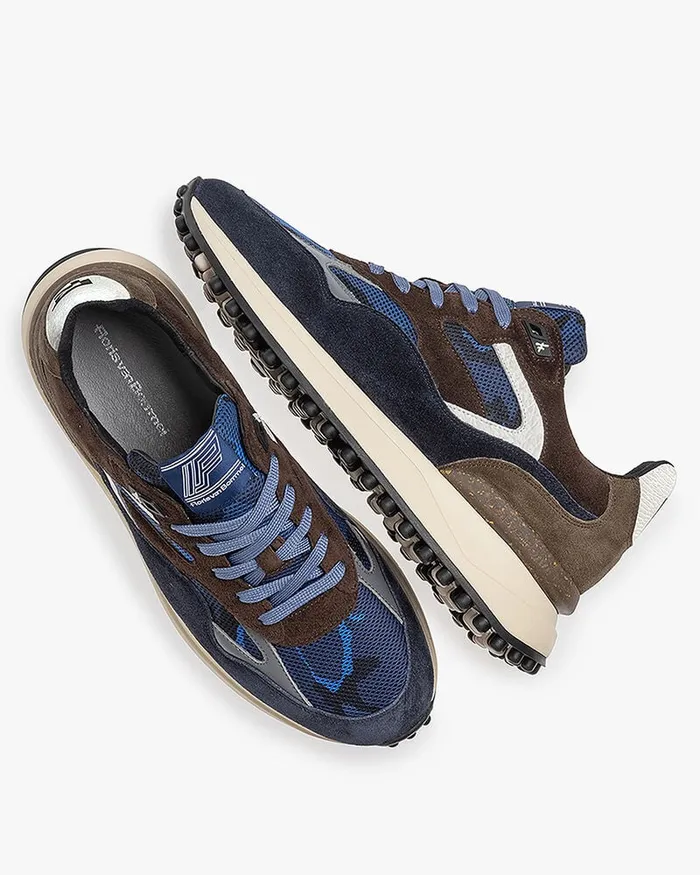 Sneakers Men Floris Van Bommel Noppi 1827 Textilecombi