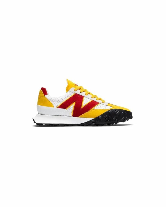 Sneakers MenWomen Casablanca Paris XC72 Red and Yellow Casablanca And New Balance