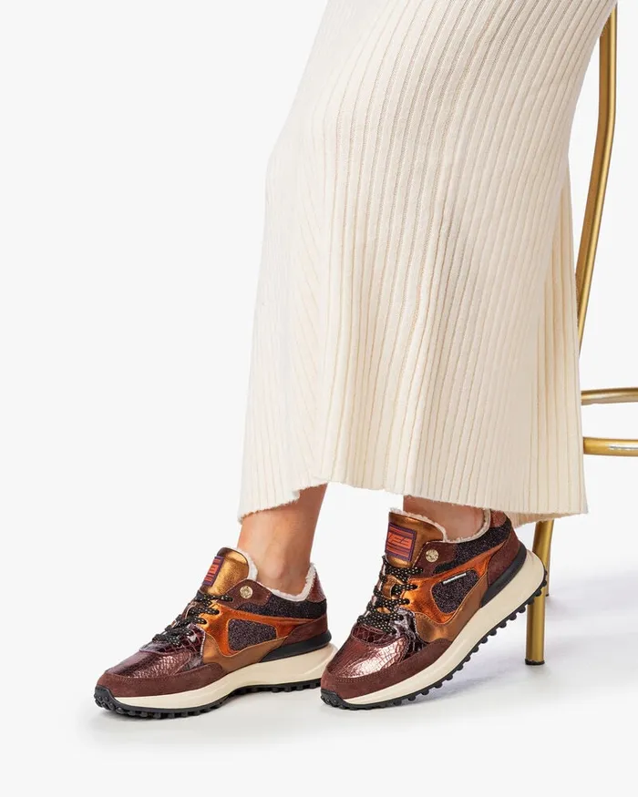Sneakers Women Floris Van Bommel Noppi 3404 Patentleather