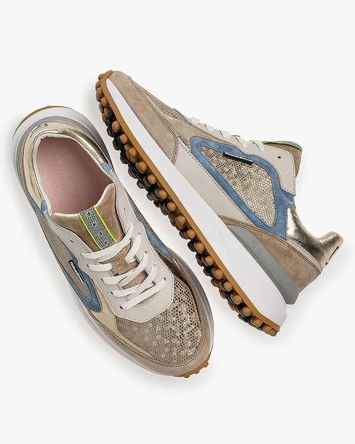 Sneakers Women Floris Van Bommel Noppi 3503 Printedleather