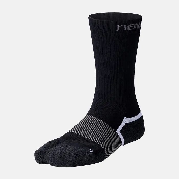 Socks MenWomen Compression Crew 1 Pair BLACK New Balance