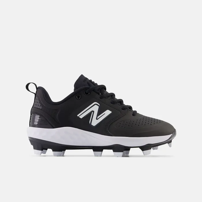 Softball Fresh Foam Velo v3 Molded Synthetics Black with White New Balance Women Softball Fresh Foam Velo v3 Molded Synthetics Black with White New Balance Women