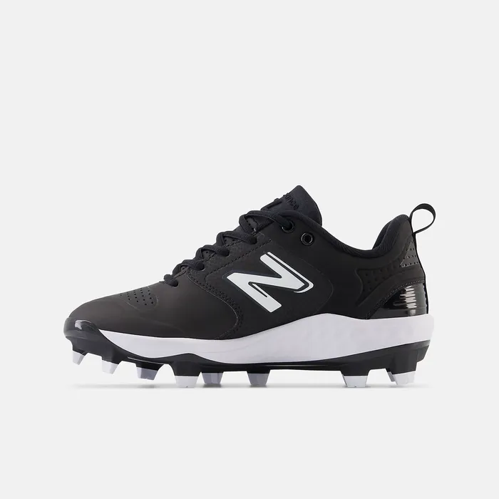 Softball Fresh Foam Velo v3 Molded Synthetics Black with White New Balance Women