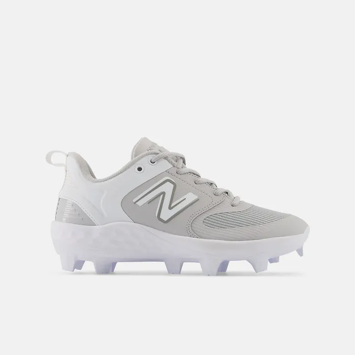 Softball New Balance Women Fresh Foam Velo v3 Molded Grey with White
