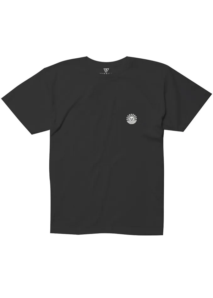Solar Spin Boys Tee Black Clothing Vissla Youth Solar Spin Boys Tee Black Clothing Vissla Youth