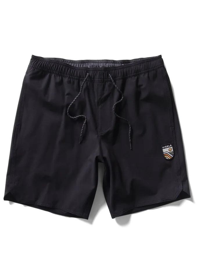 Solid Sets 1758243 Ecolastic Black Boardshorts Vissla Men