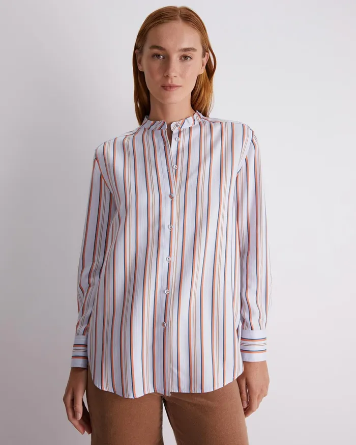 Sportscraft Ally Stripe Shirt Bluewhite Women Shirts