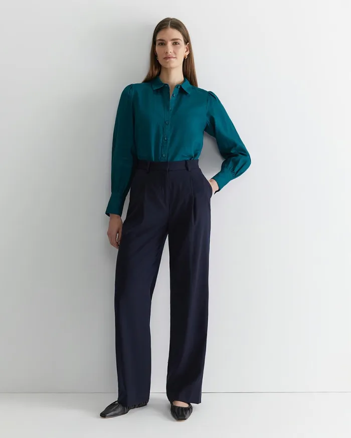 Sportscraft Amy Blouse Teal Women Shirts