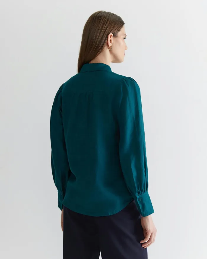 Sportscraft Amy Blouse Teal Women Shirts