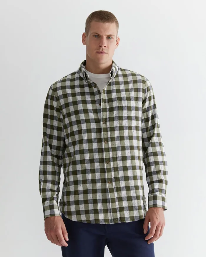 Sportscraft Bowman Shirt Moss Men Shirts