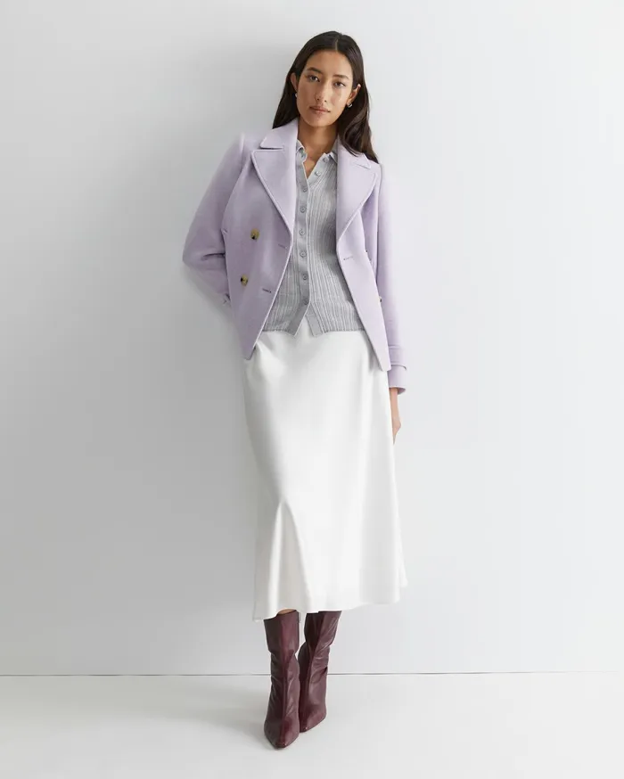 Sportscraft Charlotte Bias Slip Skirt Milk Women Skirts