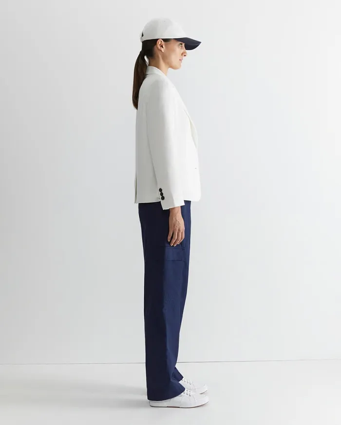 Sportscraft Club Jersey Blazer Milk Women Blazers