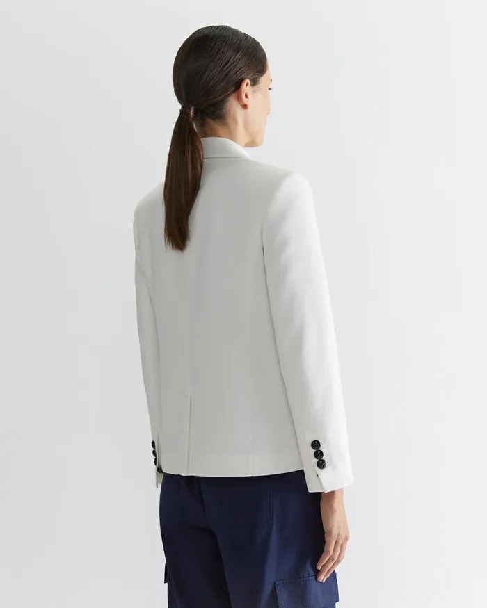 Sportscraft Club Jersey Blazer Milk Women Blazers