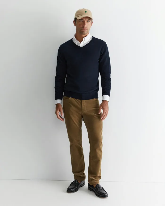 Sportscraft Cooper Cord Almond Men Pants