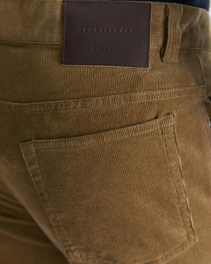 Sportscraft Cooper Cord Almond Men Pants