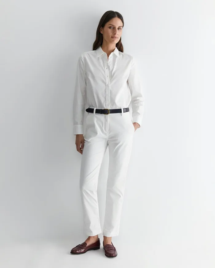 Sportscraft Emily Oxford Shirt White Women Shirts