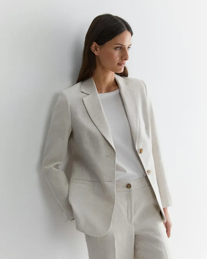 Sportscraft Freya Linen Blazer String Women Blazers