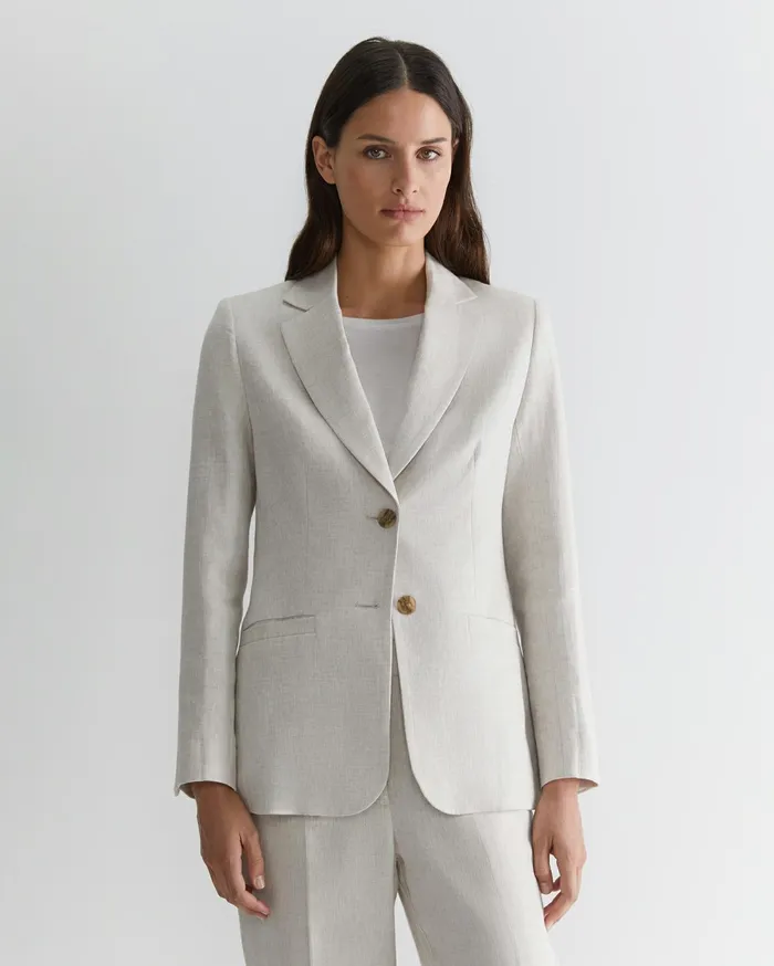 Sportscraft Freya Linen Blazer String Women Blazers