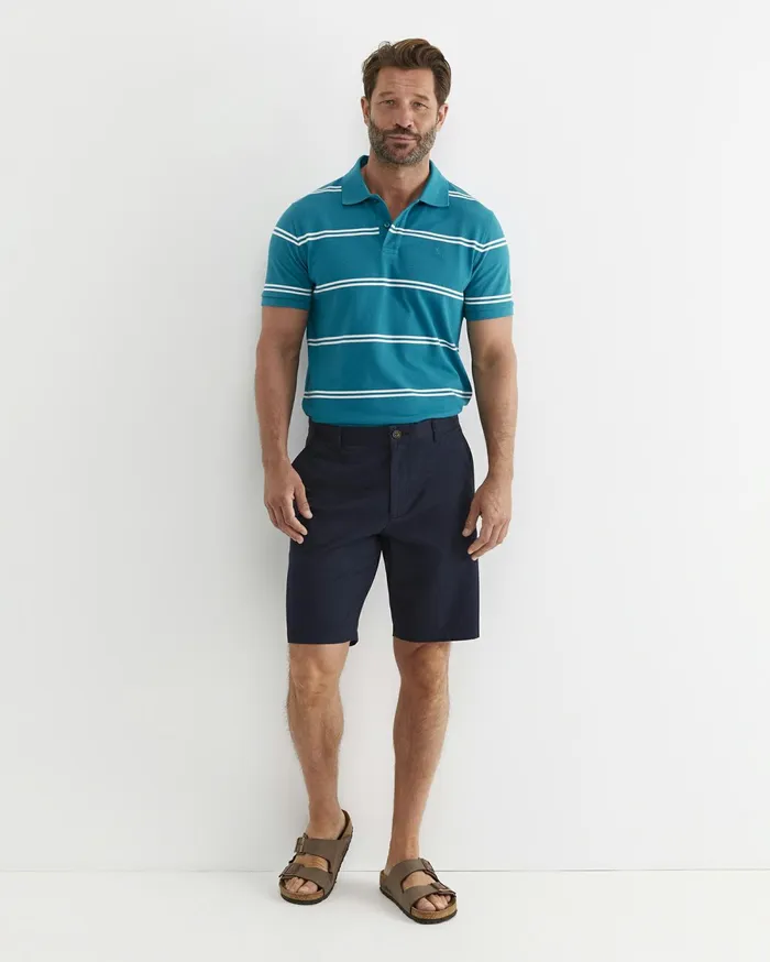 Sportscraft Hall Polo Teal Men TShirts and Polos