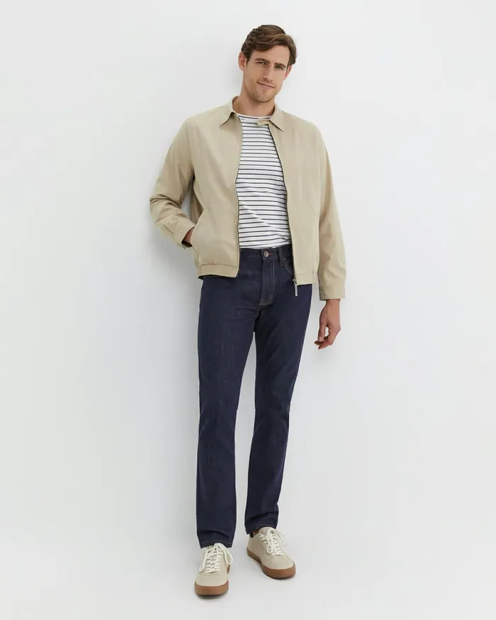 Sportscraft Harrington Jacket Limestone Men Jackets and Blazers