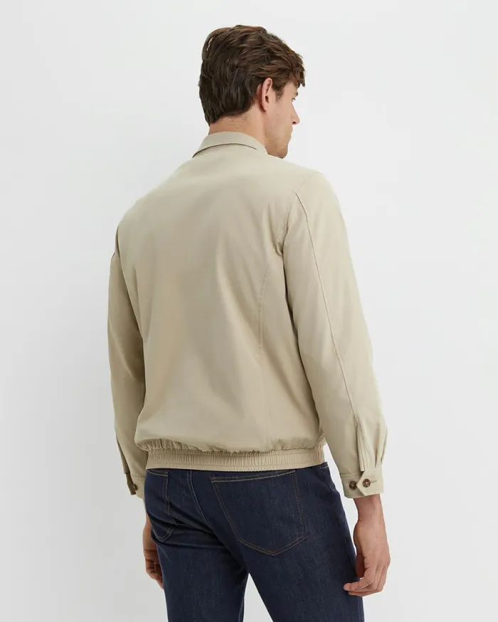 Sportscraft Harrington Jacket Limestone Men Jackets and Blazers