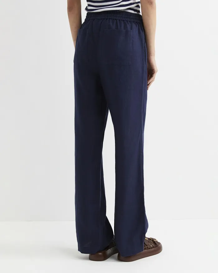 Sportscraft Lulu Drawcord Pant Navy Women Pants